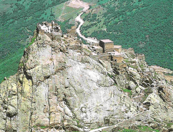 Babak Castle is located in the Arasbaran forest and is not that easy to reach out.