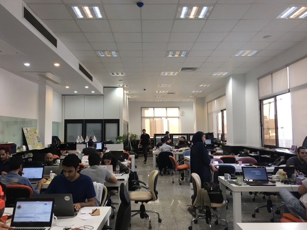MahCard Office in Tehran