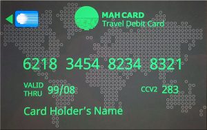 MahCard - Card Sample - Grey