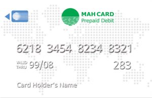 MahCard - Card Sample - White